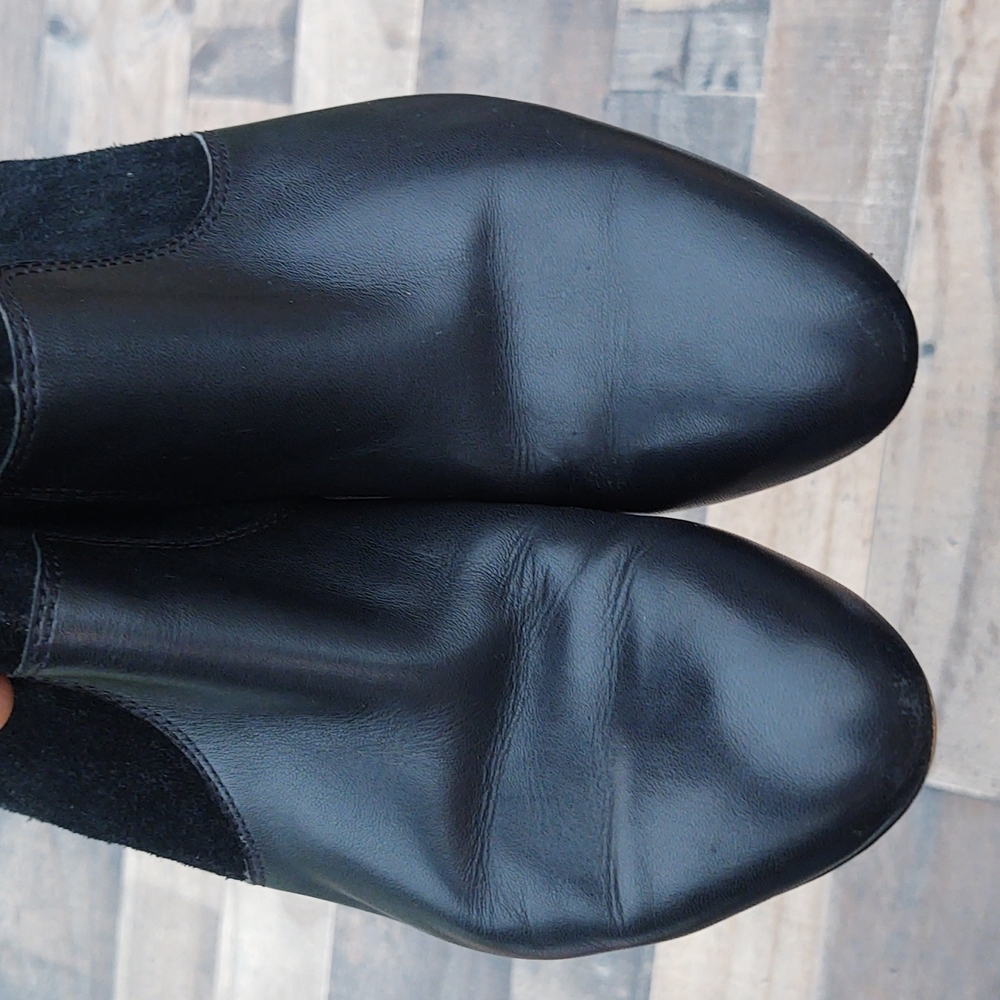 Coach Mystic Leather Wedge Booties sz 8.5 women's - Picture 4 of 16